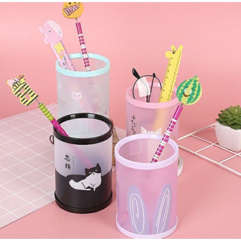 

Tempat pensil rakit korean style | motif lucu | estetik