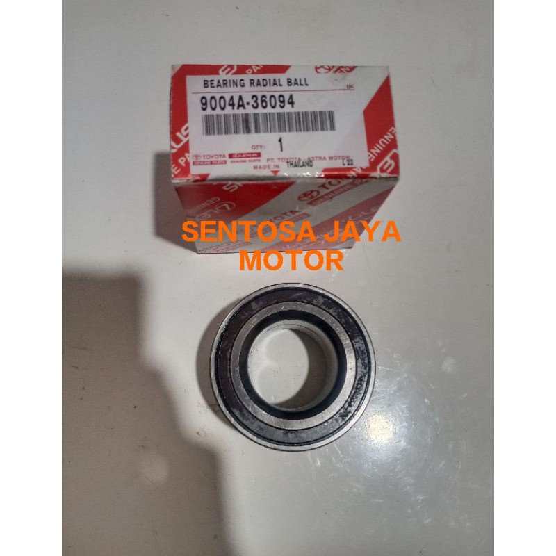 BEARING LAHAR LAHER RODA DEPAN ALL NEW AVANZA XENIA ABS ASLI 9004A-36094 ORIGINAL