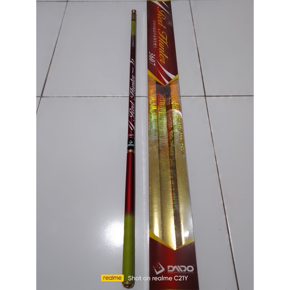 Joran tegek Carbon Daido Red Hunter