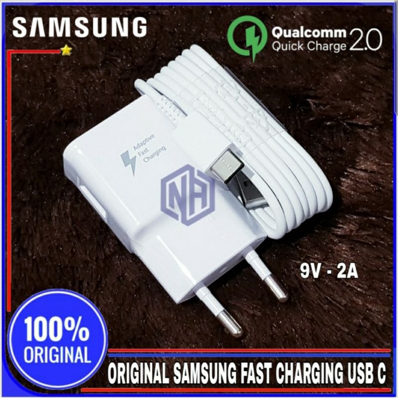 Charger Samsung Type C Fast Charging Original 100% Charger Samsung A7 A5 A3 2017