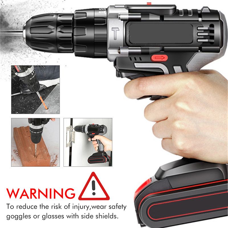 Set bor listrik / aksesoris bor listrik termurah dan terlengkap / Bor Baterai / Bor dampak / Mesin Bor Cordless / Bor Listrik-1