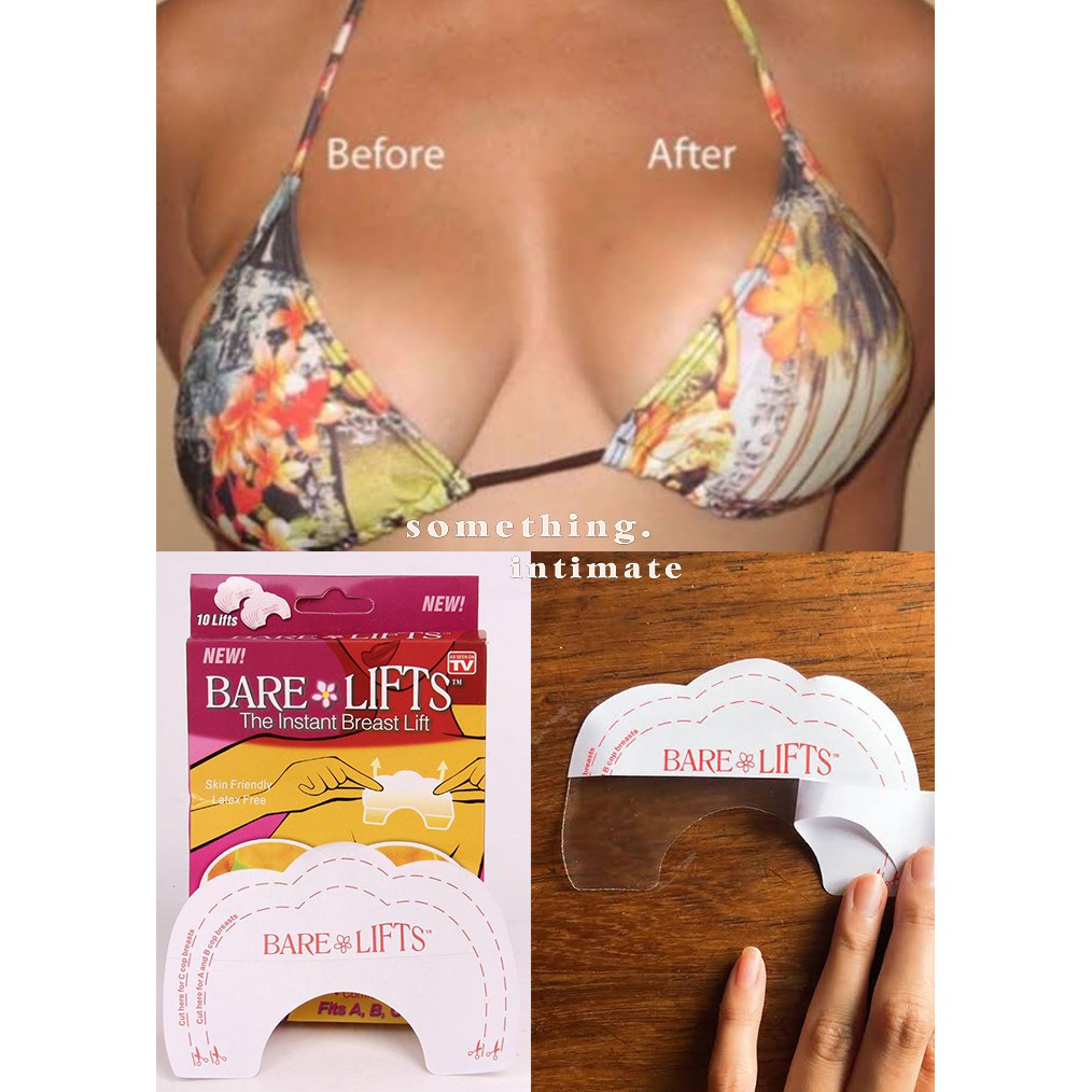 Jual Ready Jakarta Bare Lifts Boob Tape Push Up Strapless Angel Bra Tempel Renang Nipple Cover