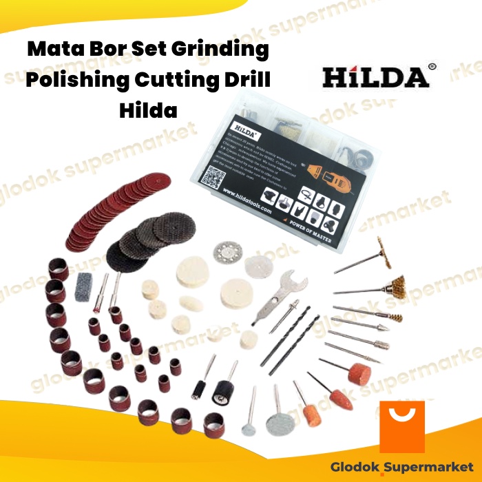 Mata Bor Set Grinding Polishing Cutting Drill Hilda