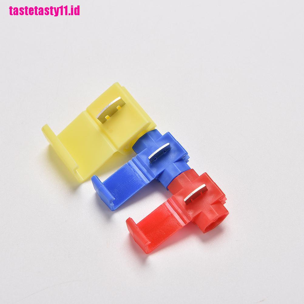 10pcs Konektor Kabel Listrik Warna Merah
