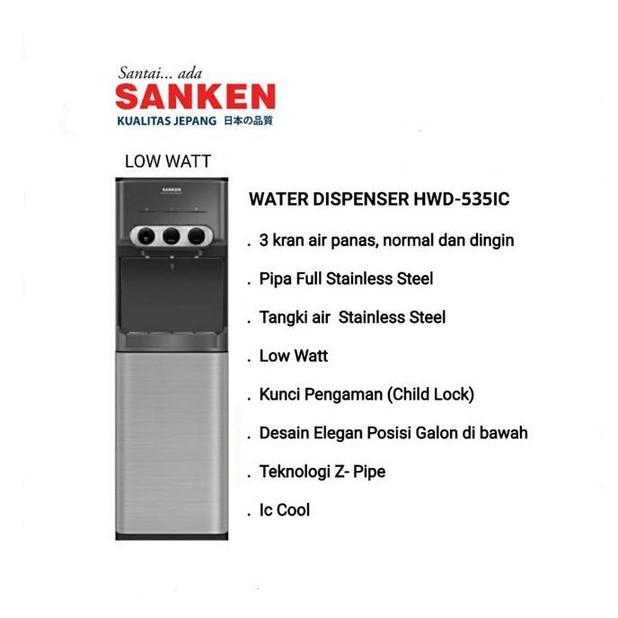 Jtr Sanken Dispenser Galon Bawah 535 Azoyakiara