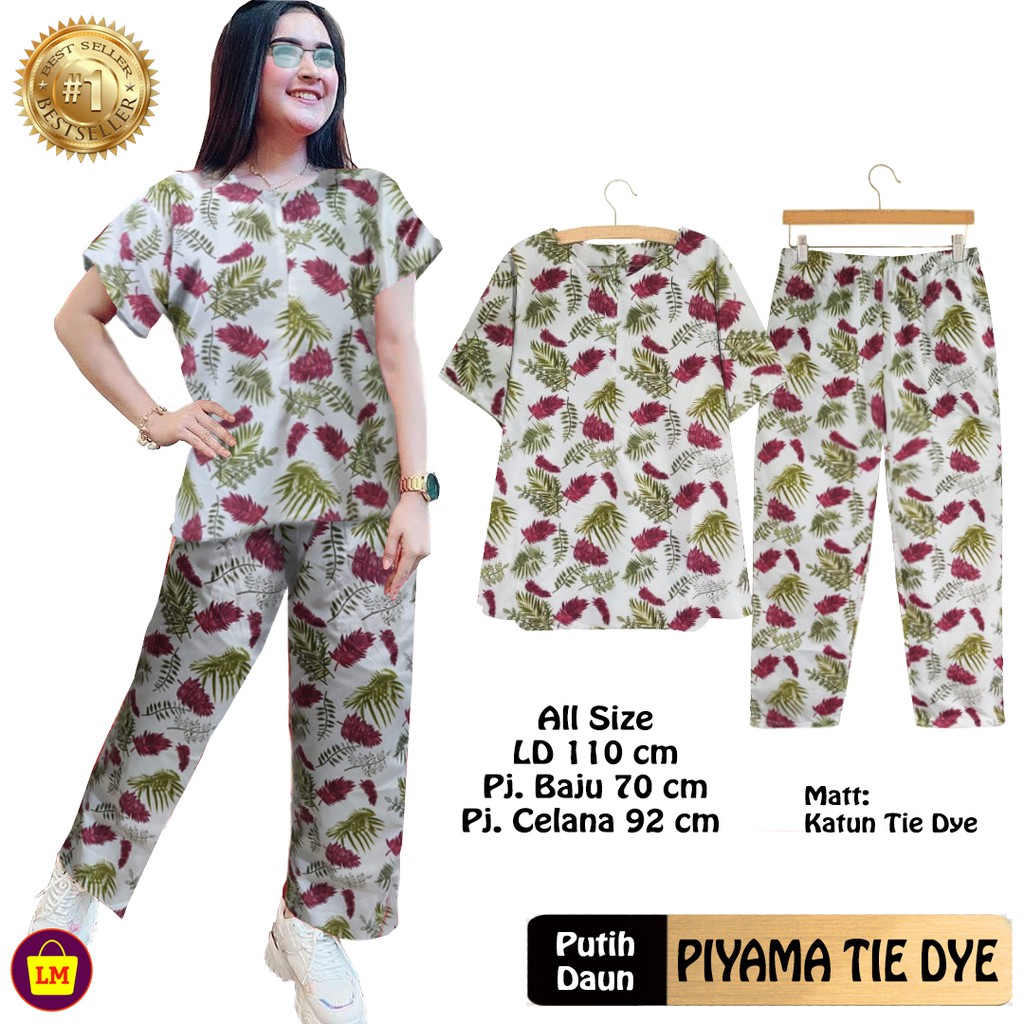 Baju Setelan Wanita Pakaian Wanita TIE DYE TERKINI TERBARU TERMURAH LMS 21743