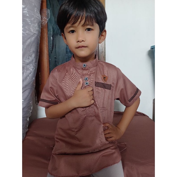 koko kurta anak bahan toyobo/kemko anak