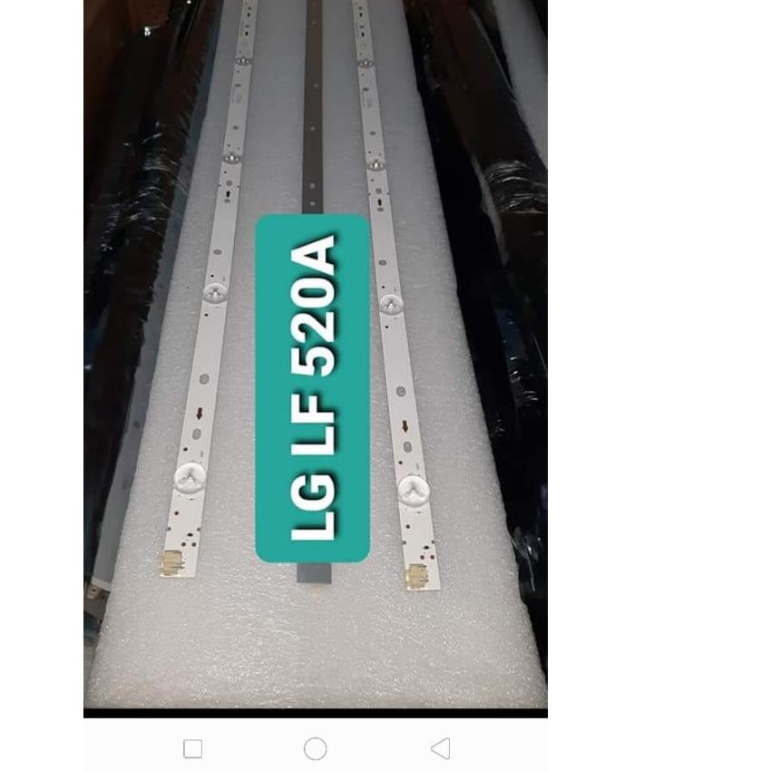 [SALE 4.4]Lampu Led Backlight TV LG 32" 32LF520A / 32LF520 5kancing 3volt 5k 3v TV LG 32inc Ori [KOD