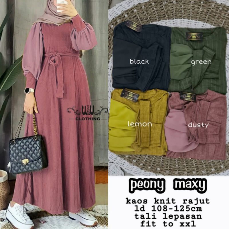 PEONI MAXY BY U&U CLOTHING