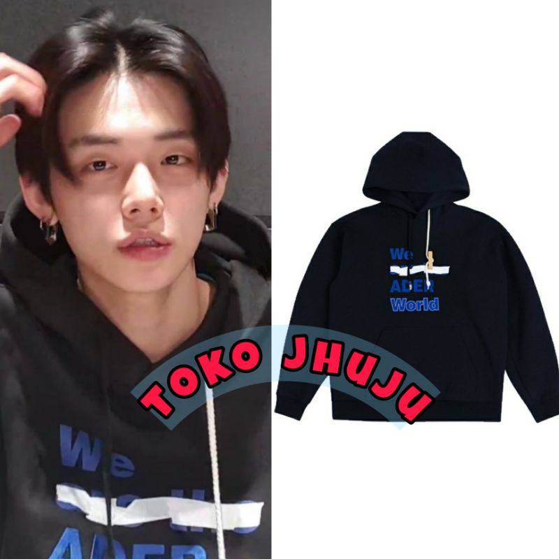 Jaket Hoodie Jumper TXT Yeonjun style We Are Adder World print DTF