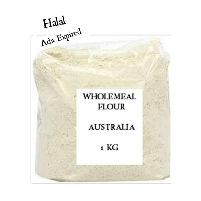 

TERBARU Whole Meal Flour from Australia 1kg / Tepung Gandum