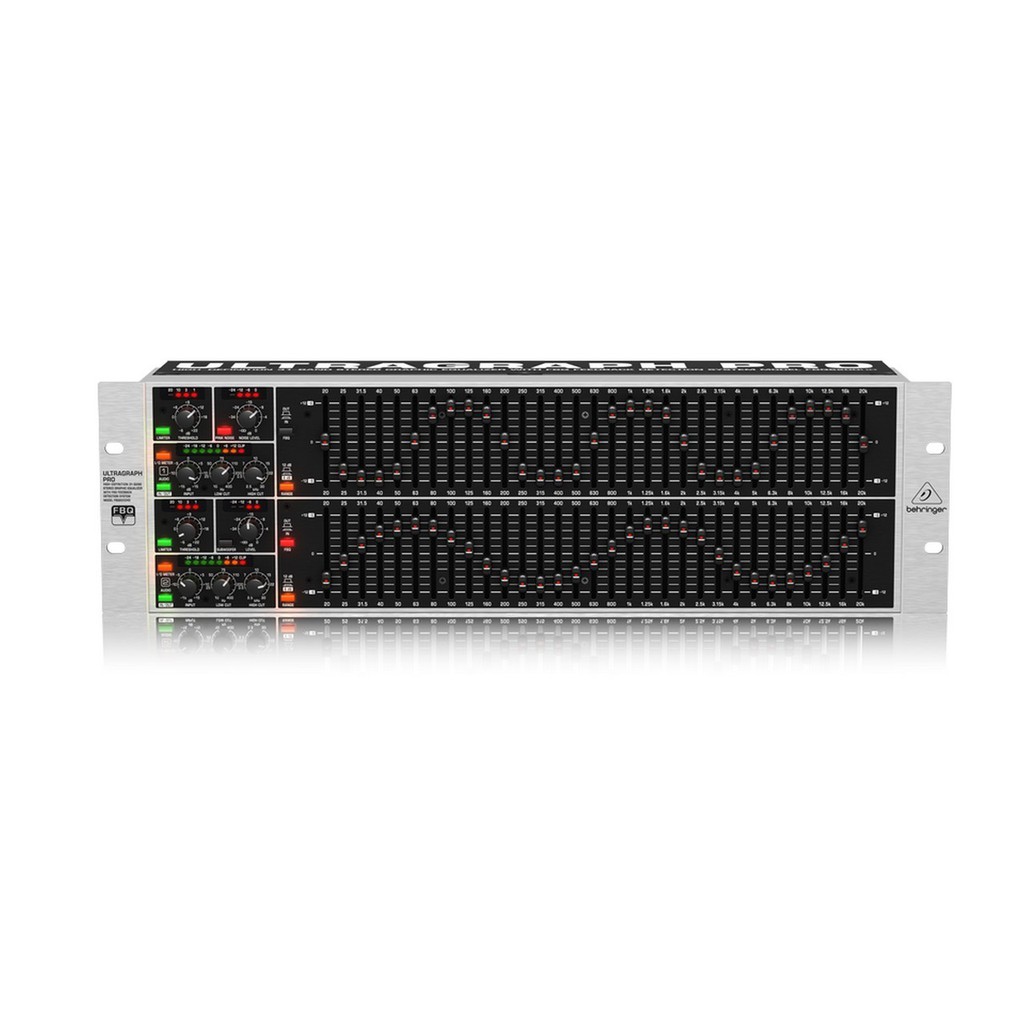 Behringer Ultragraph-Pro Fbq6200Hd Dual Channel 31-Band Graphic Eq Equalizers