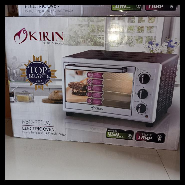 Oven Listrik Kirin 35 Liter Kbo360Lw Kbo 360Lw Garansi Resmi