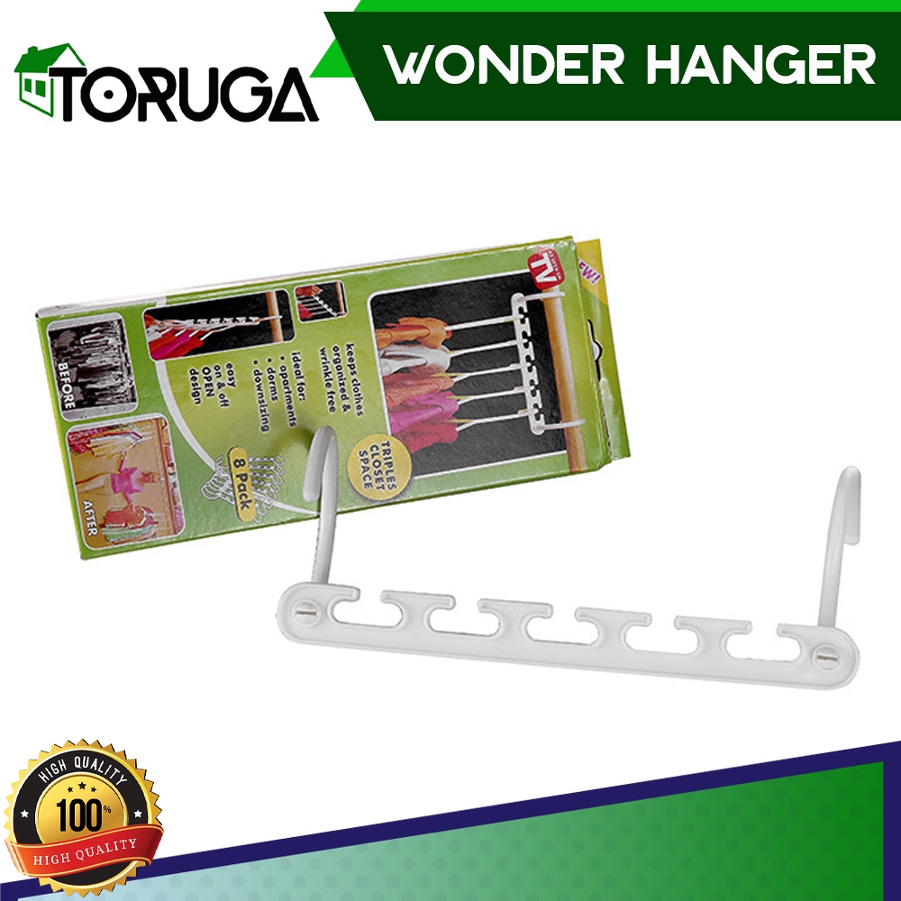 Gantungan Ajaib Hanger Baju Multi Port Praktis Hemat Tempat Magic Wonder