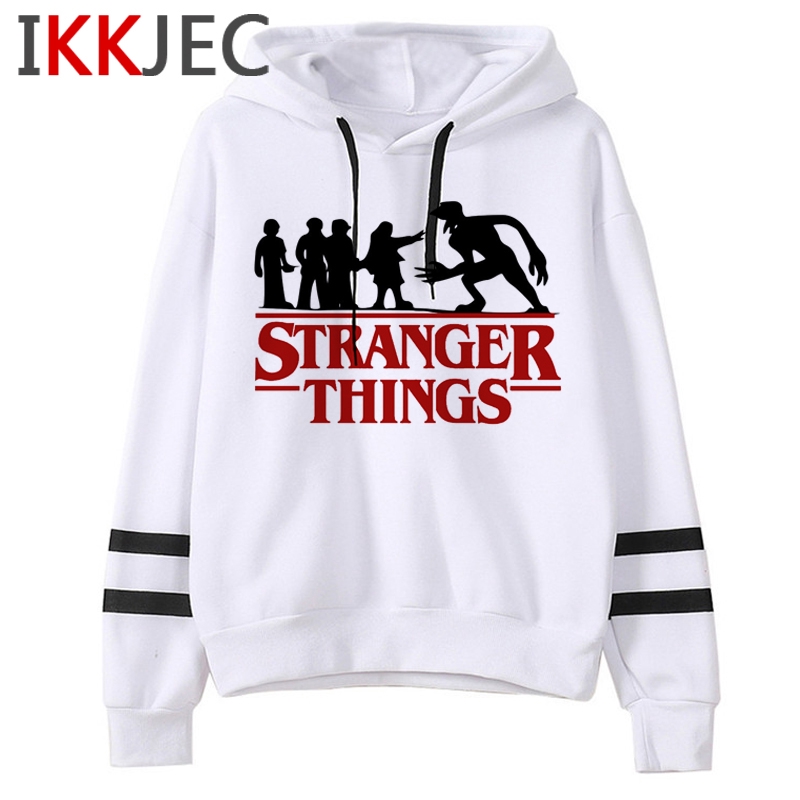 stranger things white hoodie