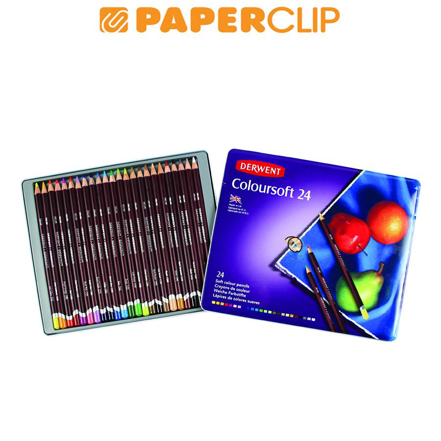 

PENSIL WARNA DERWENT SET COLOURSOFT 24 COLOR 0701027DW