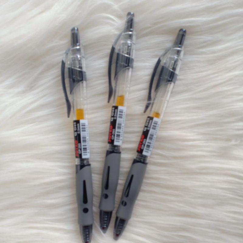 GEL PEN JOYKO GP-265 Q Gel (0.5MM) TINTA HITAM