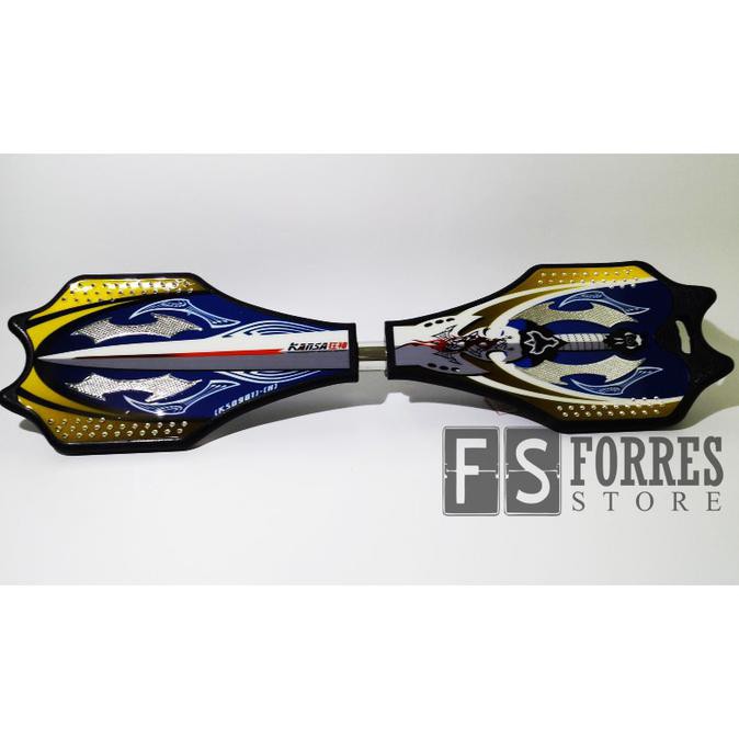 Promo Terbatas Murah Snakeboard / Waveboard / Ripstick / Skateboard Roket / Swayboard Kansa - 9H9Sdg