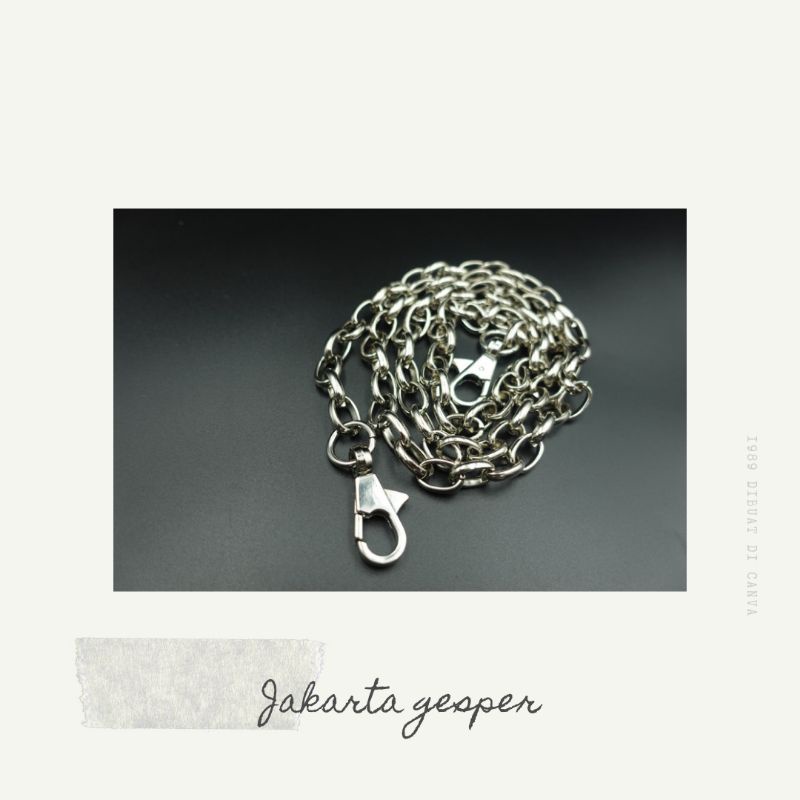 rantai tas selempang premium besar aksesoris tas wanita