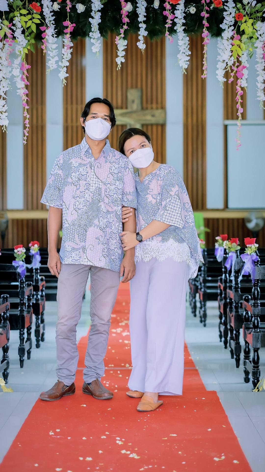 Atasna Batik Wanita Modern Batik Cassual Atasanbatik Batik Lace Mewah Batik Batwing Couple(sekarjgd