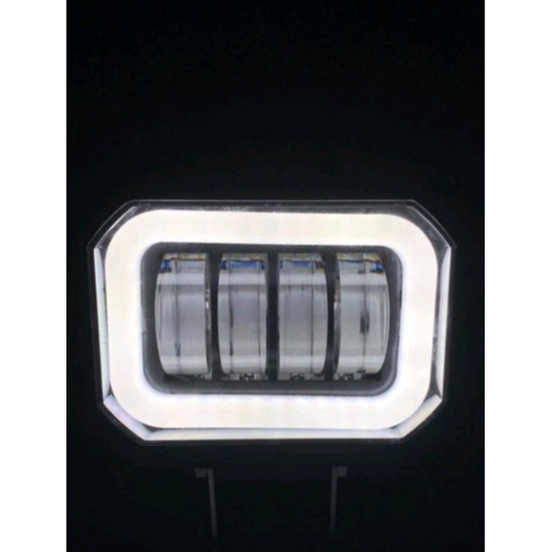 Lampu daymaker mini kotak 4mata 80 watt HJG daymaker mini kotak led cree 4lensa