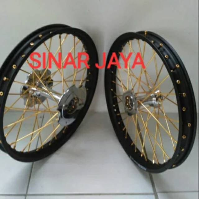Velg jari ninja r rr cb150r vixion new satria fu sonic supra gtr 150 jupiter mx new DD dll
