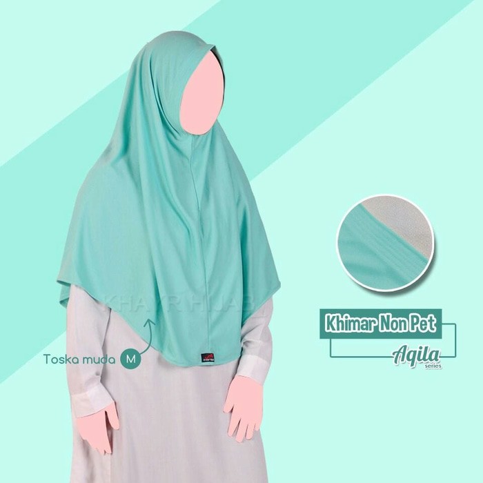 Bergo Kaos Non Pet Khayr Hijab S