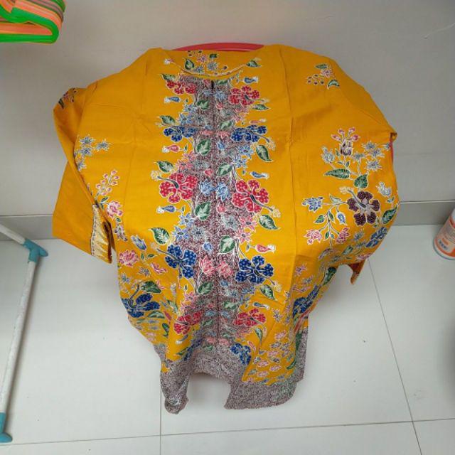 Atasan Batik Wanita Seragam Kerja Tunik Unggul Jaya Tunik Batik Tunik Gempita Melati