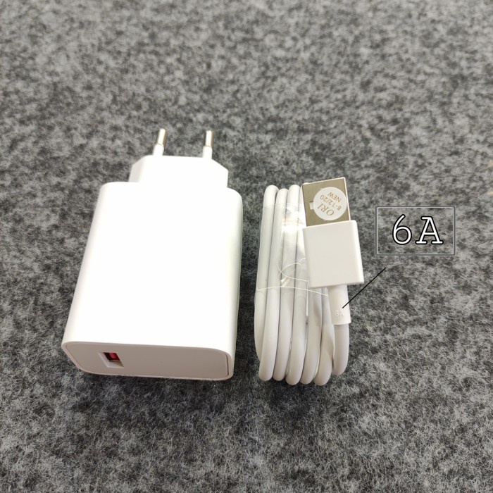 Charger Xiaomi Redmi Note 11 33W turbo + 6A Cable Charger Original New