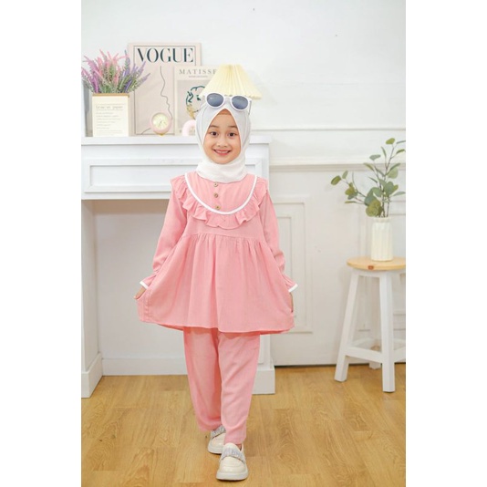 Grosir SHAHIA - Setelan Celana Anak Oneset Melody Elegan