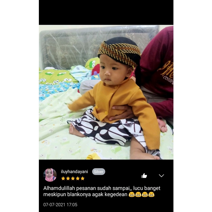 

Beskap Anak Laki Laki Beskap Bayi 7bulan baju dalang baju adat jawa baju lurik setelan anak bayi