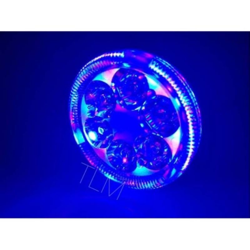 harga murah meriah 2 PCS Lampu Tembak Sorot 6 mata+Angel 3mode bracket spion 1pc WMP-0623 cwl 6mata