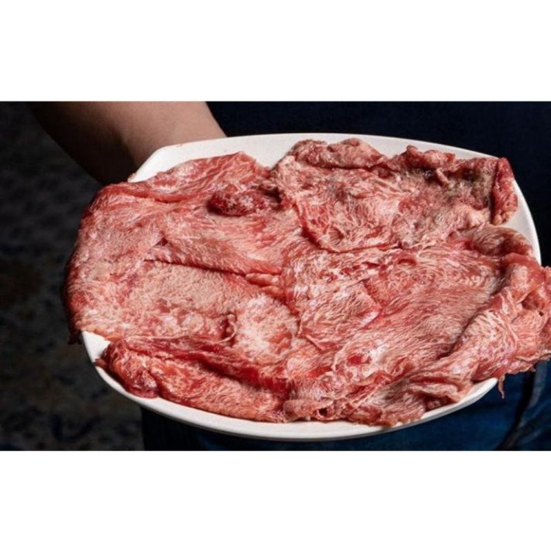 

Slice Wagyu Meltiq Beef Tenderloin Sirloin Ribeye Empuk dan Juicy 500gr