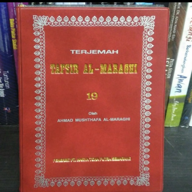 Terjemah Tafsir Al maraghi edisi Khalef  jilid 19