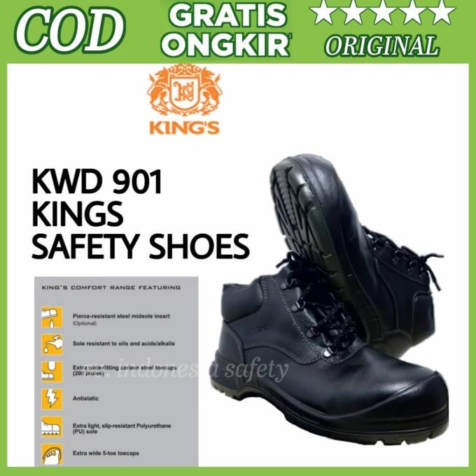 Sepatu Safety King / Kings KWD 901 x Terbaru Original