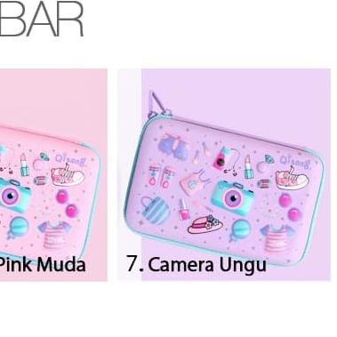

™ Kotak Pensil Hardcase Tempat Pensil 3D Smiggle Look A Like Qitong - Cupcake Biru ▼
