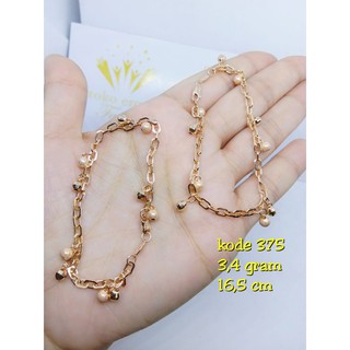  Gelang  Emas Variasi Kode 375 Berat 3 4 Gram