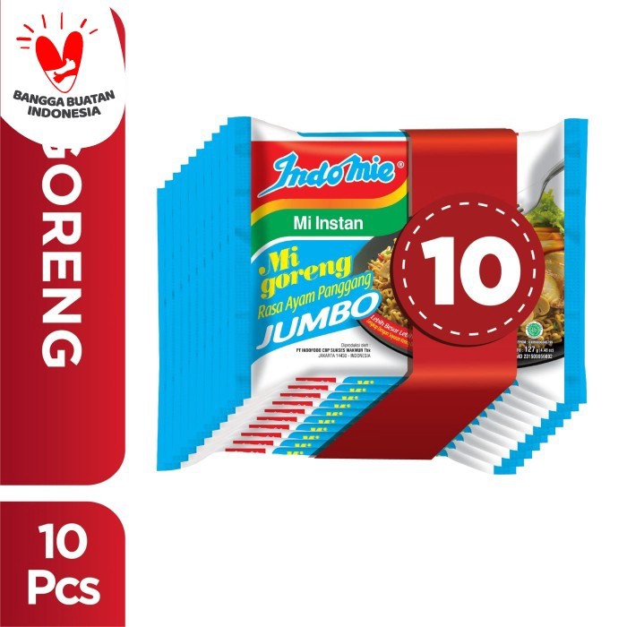 

10 Pcs - Indomie Goreng Ayam Panggang Jumbo