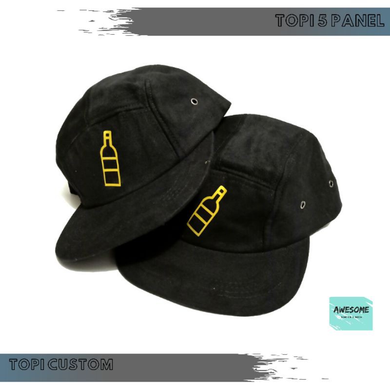 Topi Custom Distro Skyhat Topi baseball Polyflex { Free Sticker }