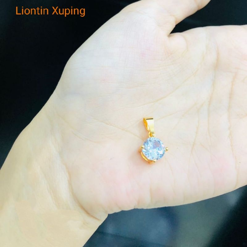 Liontin xuping batu permata zircon L0311
