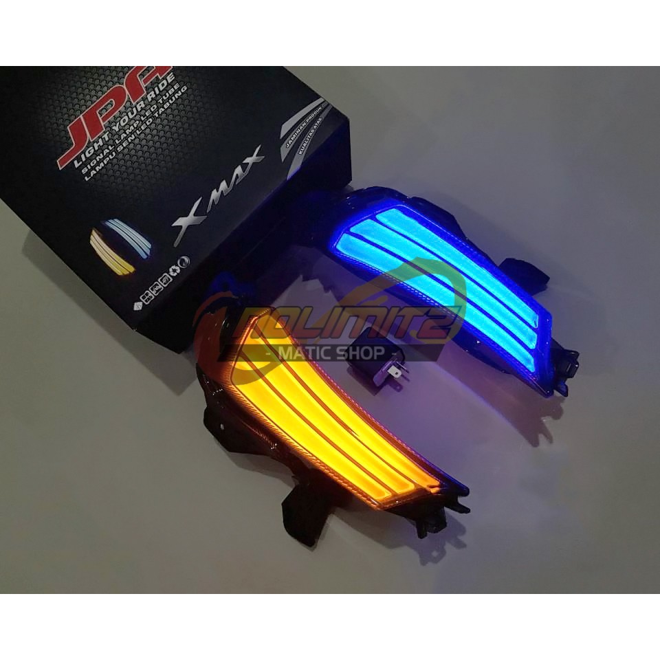 Lampu Sein Sen Sign Senja LED JPA Kanan Kiri Smoke Yamaha XMAX 250