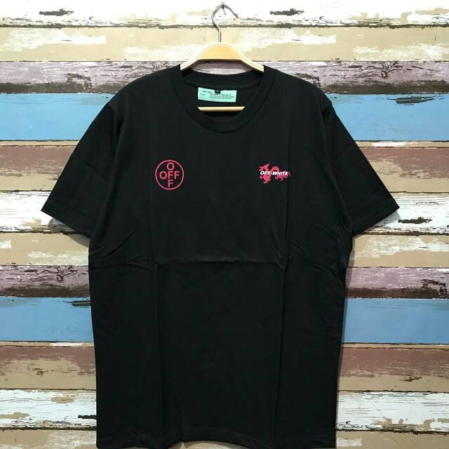 KAOS TSHIRT - OFFWHITE Dragon High Premium