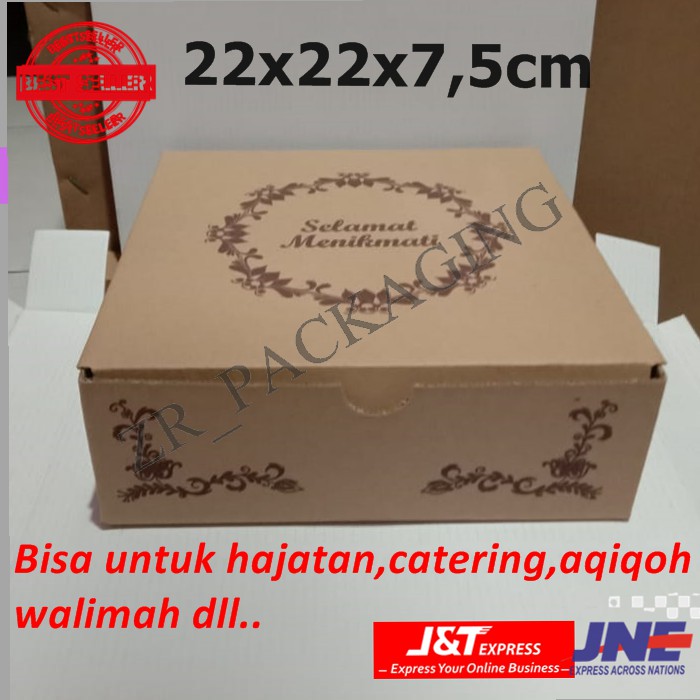 

Kardus kotak nasi 22x22/Kardus packaging/kotak kemasan/box packaging/karton packaging/kotak kardus/kardus custom/kotak hampers/hampers custom/oleh-oleh/kotak kue/kotak hadiah/kotak coklat/kotak kemasan custom/kotak parcel/kotak bingkisan/kotak kardus