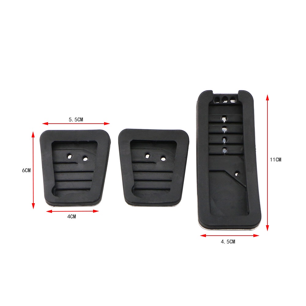 Cover Pedal Accelerator Rem Pedal Mobil Untuk Mitsubishi Eclipse Cross Outlander ASX Lancer 2009 - 2018 Aksesoris