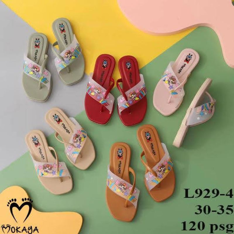 Sandal Jepit Jempol Mokaya Import Kode L929-4 & L929-A