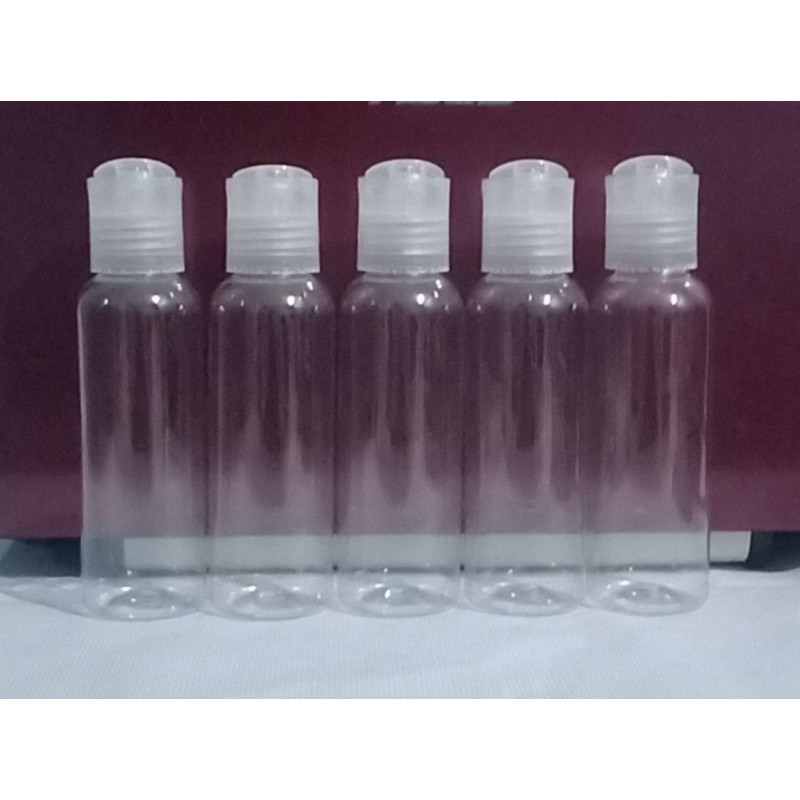 Botol plastik presstop 100 ml murah