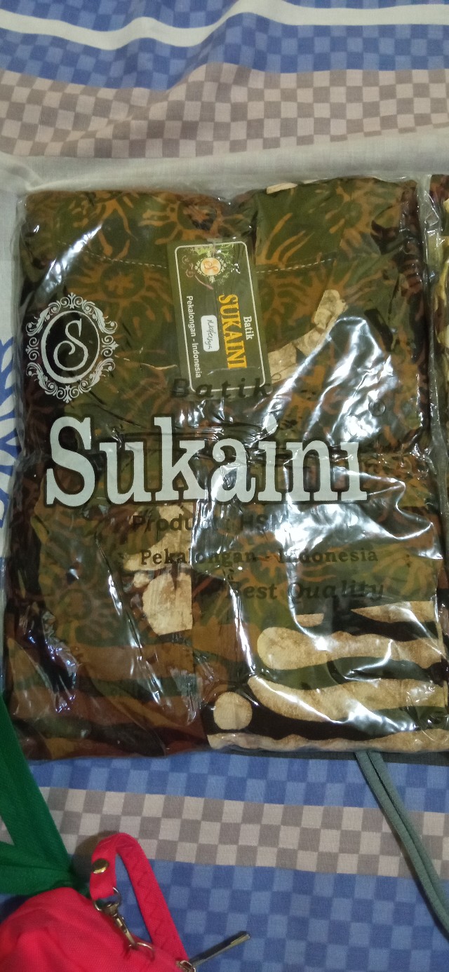 Sukaini Batik Cap Natasya Longdress Batik Gamis Batik Busui Daster Kekinian Batik Pekalongan