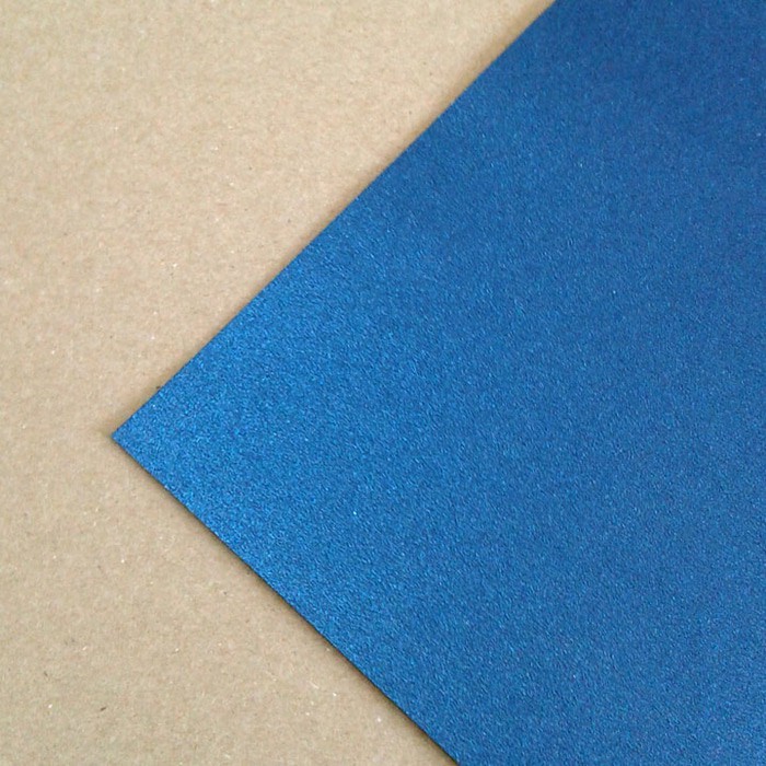 Basic cardstock kertas scrapbook uk 30x30 cm - warna blue