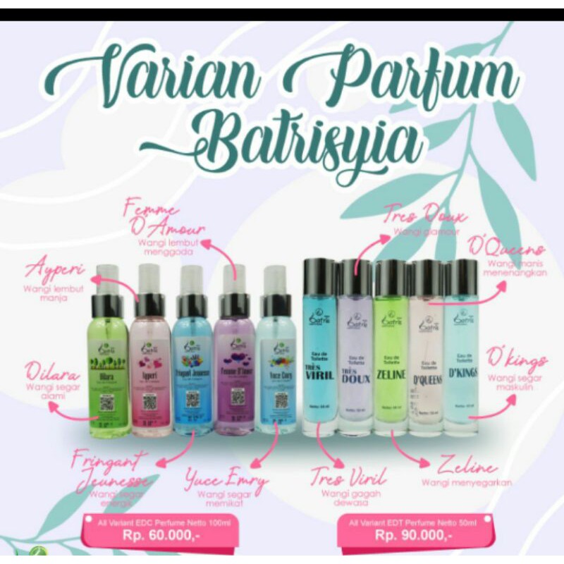 Parfum EDT Batrisyia