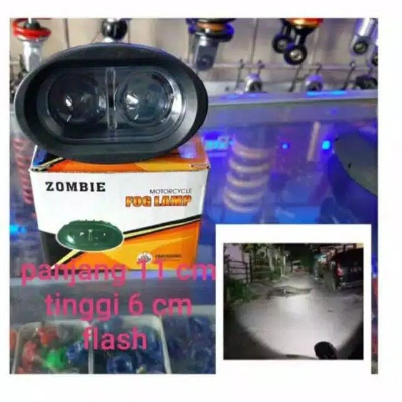 lampu tembak sorot LED OWL 2mata worklight besi